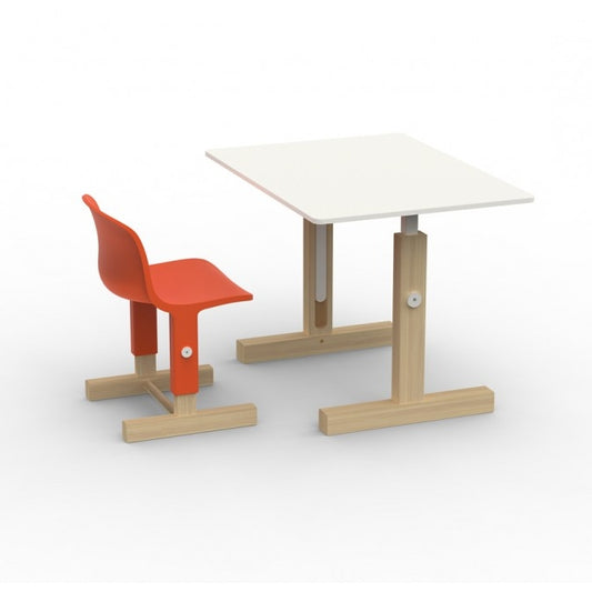 LITTLE BIG - Adjustable HPL kindergarten desk