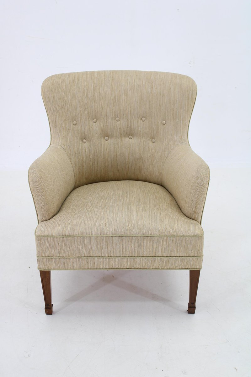 1950s Frits Henningsen Lounge Chair , Denmark