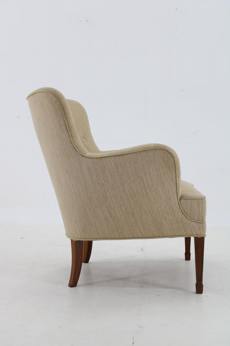 1950s Frits Henningsen Lounge Chair , Denmark