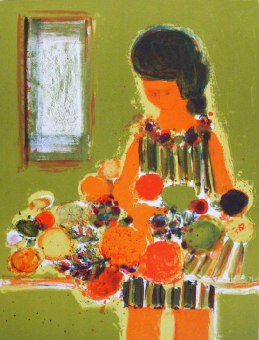 1970, Fruit Saleswoman, Frédéric Menguy