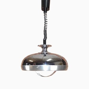 1970s Chrome Ceiling Light with Shuttle Train-AFE-1143518