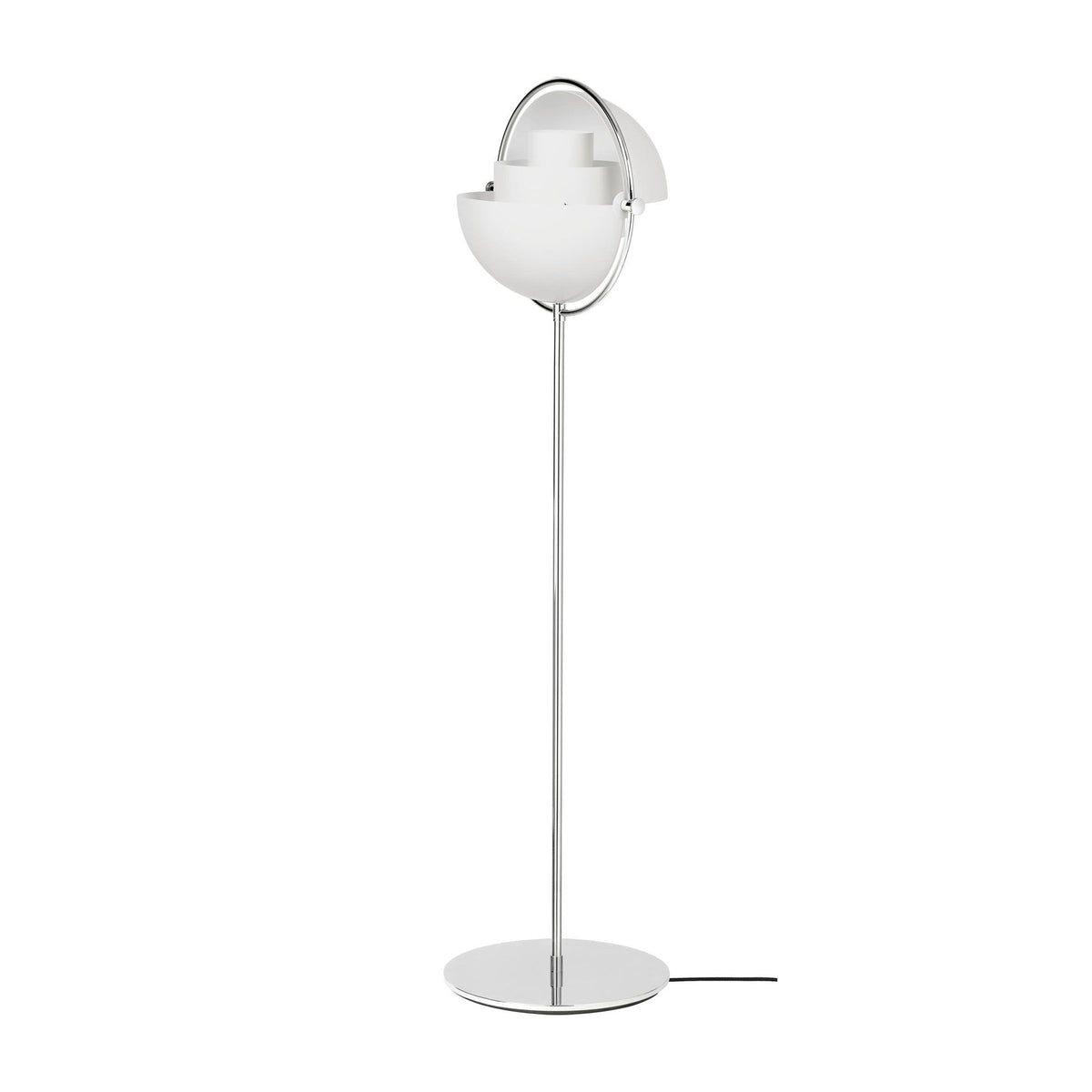 Multi-Lite Floor Lamp Chrome &