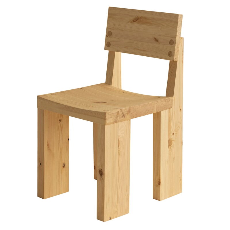 001 dining chair by Vaarnii #pine #