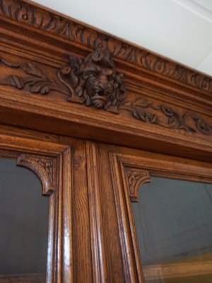 19th Century Antique Renaissance Black Forest Hunt Buffet Sideboard, 1860s-EA-1820209