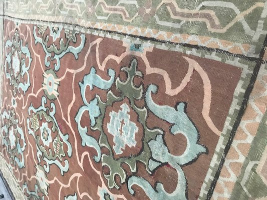 19th Century Aubusson Style Woven Rug-YMM-1061618