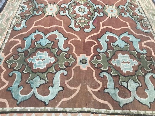 19th Century Aubusson Style Woven Rug-YMM-1061618