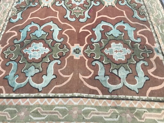 19th Century Aubusson Style Woven Rug-YMM-1061618