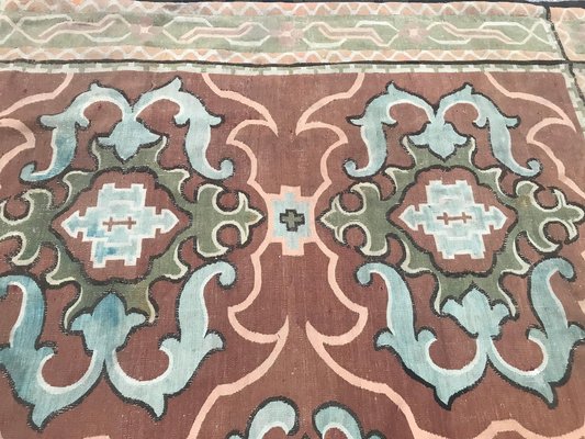 19th Century Aubusson Style Woven Rug-YMM-1061618