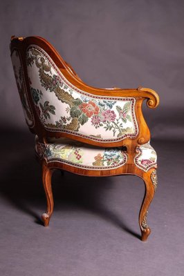 19th Century Baroque Saxony Sofa and Armchairs, 1880s, Set of 5-FLW-1402316