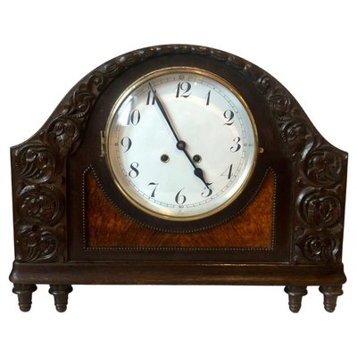 19th Century Biedermaier Clock, Germany-TZ-1155260