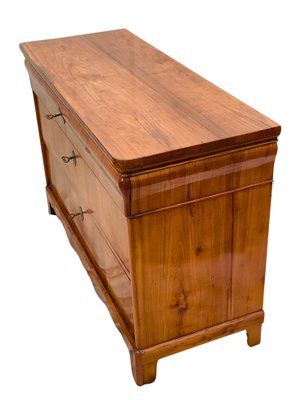 19th Century Biedermeier Cherrywood Chest of Drawers-WFJ-2034587