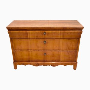 19th Century Biedermeier Cherrywood Chest of Drawers-WFJ-2034587