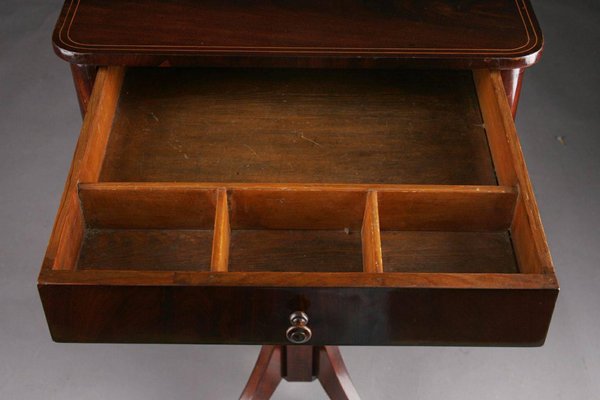 19th Century Biedermeier Sewing Table-FLW-1402314