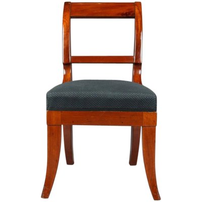 19th Century Biedermeier Style Mahogany Chair-FLW-1401844