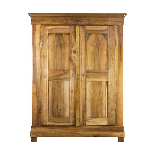 19th Century Biedermeier Walnut Wardrobe, Germany