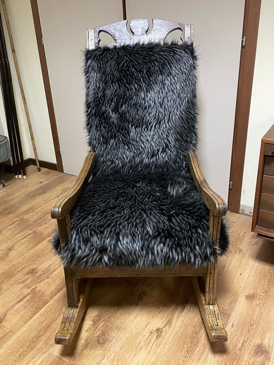 19th Century Black Rocking Chair