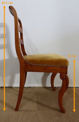 19th Century Blonde Mahogany Chairs, Set of 2-RVK-1209414