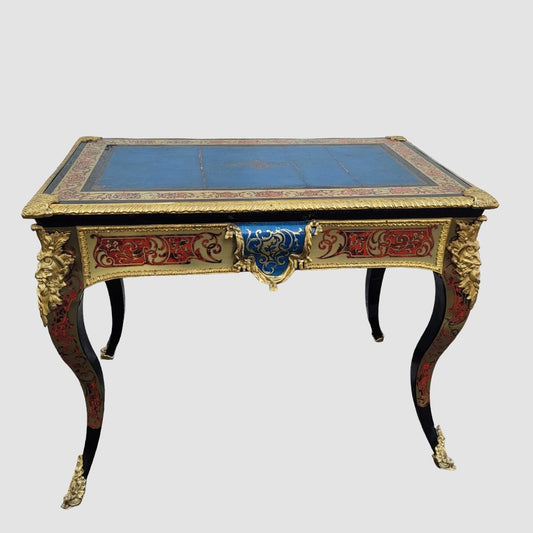 19th Century Board Boulle in Marquetry and Gilded Bronze