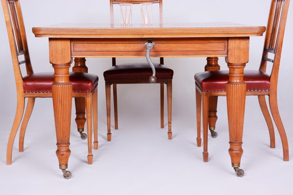 19th Century British Dining Room in Satin Wood, Set of 15-WHY-1005750