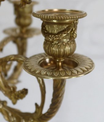 19th Century Bronze Candelabrum-RVK-1256279