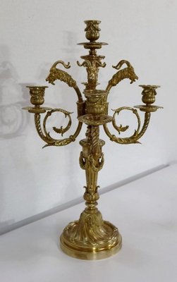 19th Century Bronze Candelabrum-RVK-1256279