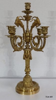 19th Century Bronze Candelabrum-RVK-1256279