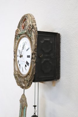 19th Century Bronze Wall Clock-DCO-1413773