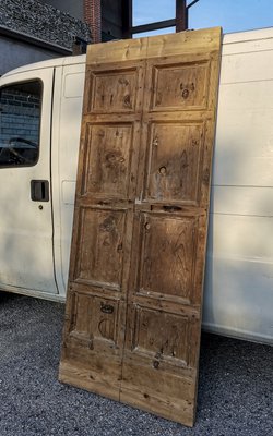 19th Century Brown Wooden Door-RAQ-2033374