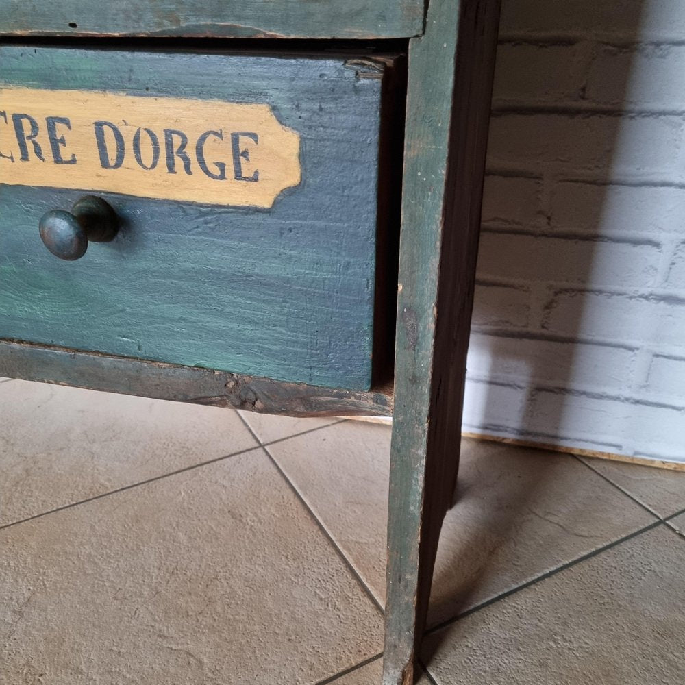 19th Century Cabinet with Drawers, 1890s