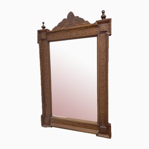 19th Century Carved Oak Mirror, Germany-YBH-2027885