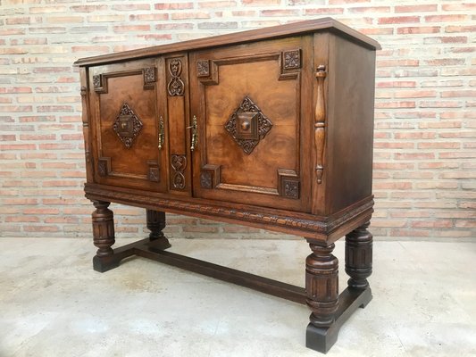 19th Century Catalan Spanish Buffet with 2 Doors-NOU-1076357