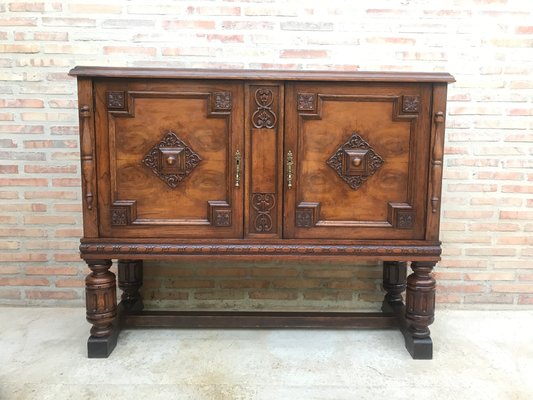 19th Century Catalan Spanish Buffet with 2 Doors-NOU-1076357