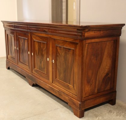 19th Century Charles X Walnut Sideboard-UMS-1444572