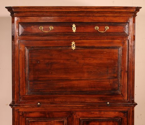 19th Century Cherrywood Secretary in the style of Louis XVI-HPU-1339022