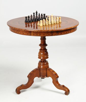 19th Century Chess Table, 1880s-ZLE-2035028