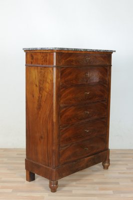 19th Century Chest of Drawers in Mahogany from Luigi Filippo-GAP-1737199