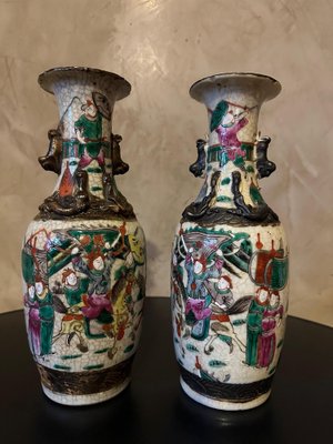 19th Century Chinese Vases, Set of 2-BFK-1763340