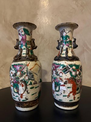 19th Century Chinese Vases, Set of 2-BFK-1763340