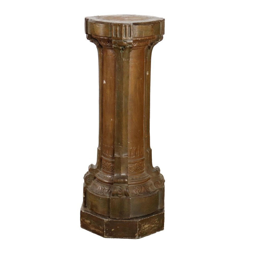 19th Century Column in Terracotta, Italy