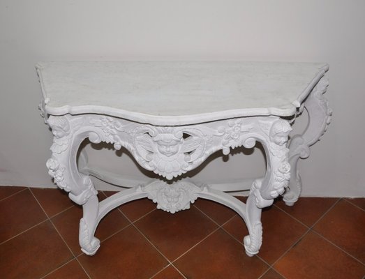 19th Century Console with Putti-YNQ-1078354