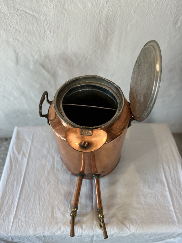 19th Century Copper Double Taps in Brass