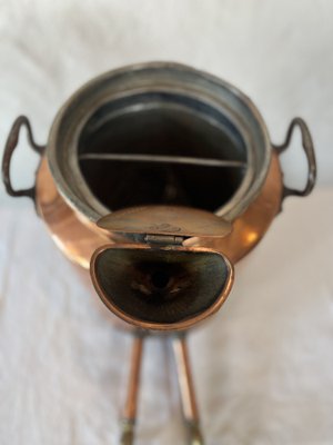 19th Century Copper Double Taps in Brass-IJL-1702229