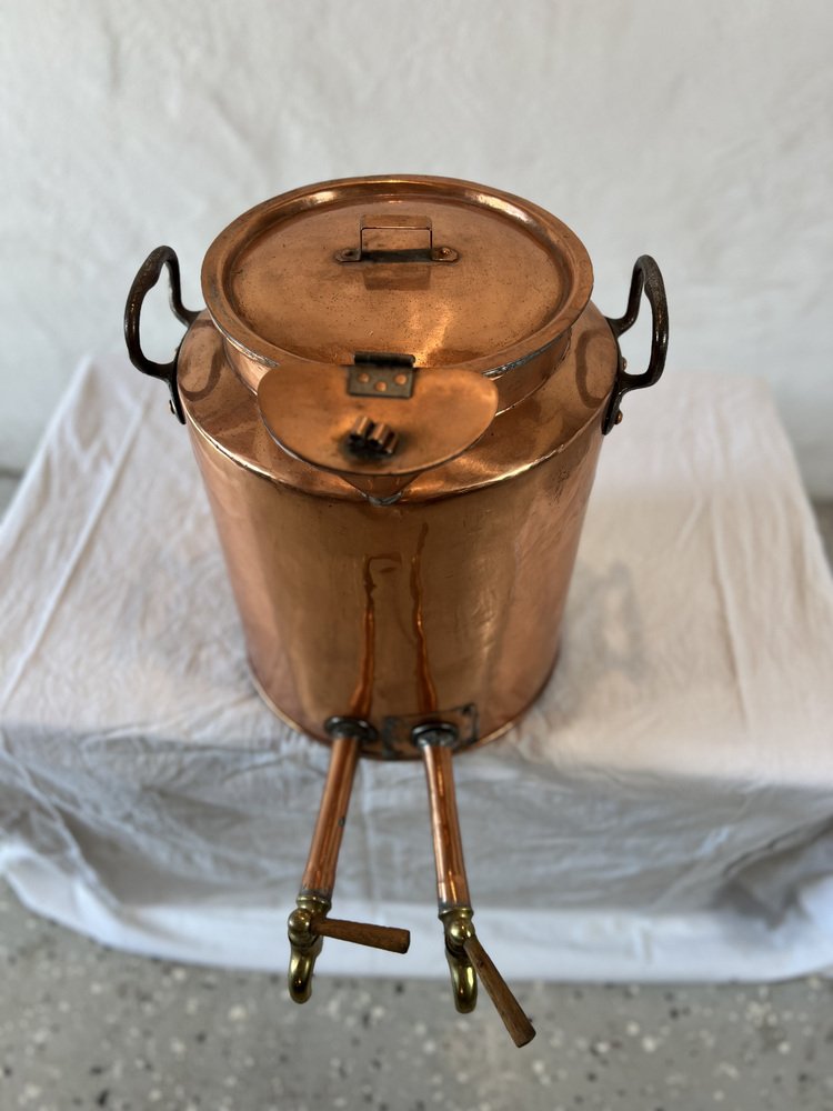 19th Century Copper Double Taps in Brass