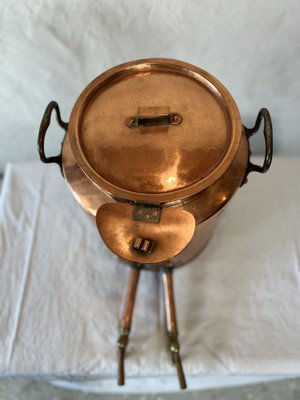 19th Century Copper Double Taps in Brass-IJL-1702229