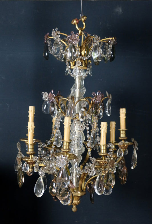 19th Century Crystal Chandelier