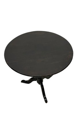 19th Century Dark Oak Tilt-Top Tripod Table-UCH-1288579