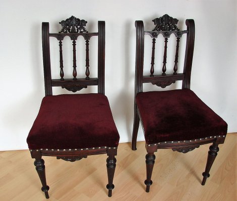 19th Century Dining Chairs, Set of 2-XHP-1241339