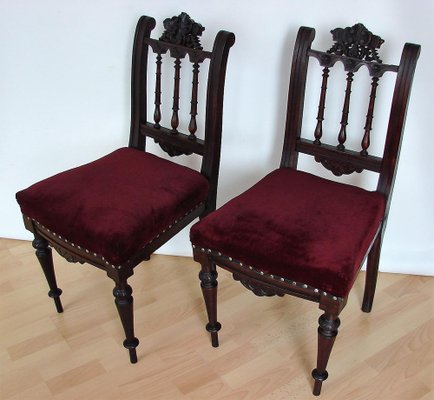 19th Century Dining Chairs, Set of 2-XHP-1241339