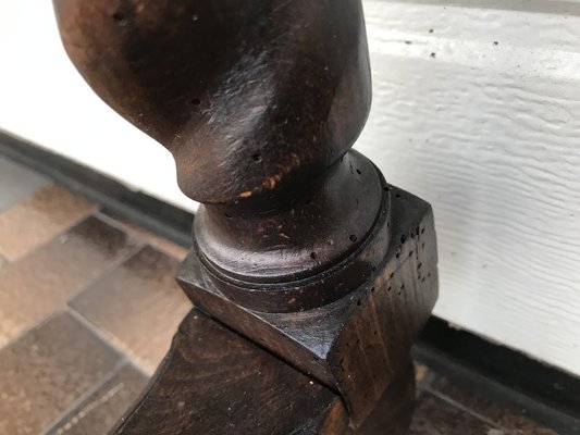 19th Century Dressing Table with Opening Tops on Spiral Legs-WQQ-1739582