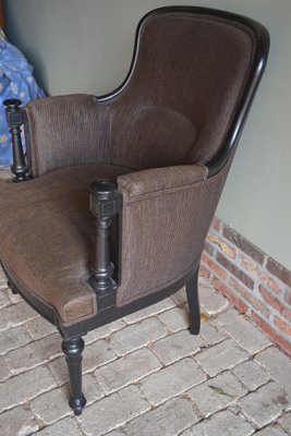 19th Century Dutch Black Chair, 1900s-GTG-1757351